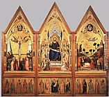 Giotto The Stefaneschi Triptych painting